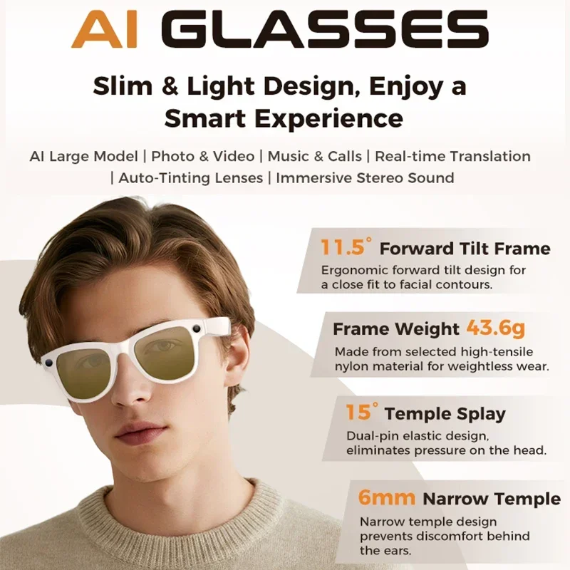2026 New AI Smart Glasses with - Smart Glasses Lens review and price