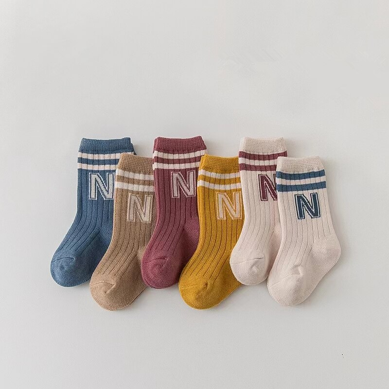 3 Pairs Baby Letter Socks Knit - Baby Sock Oximeter review and price