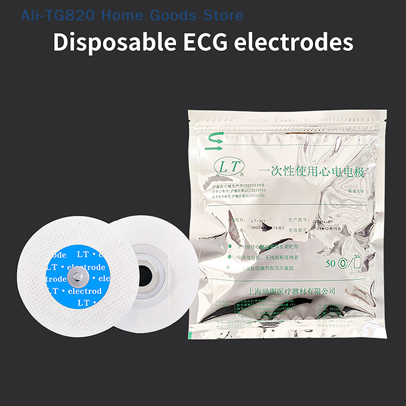 [TG820]50 Pcs Disposable ECG E - Ecg Patch Monitor review and price