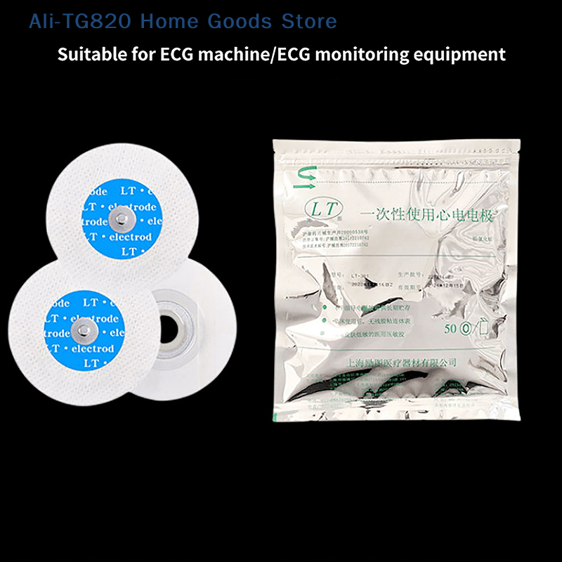 [TG820]50 Pcs Disposable ECG E - Ecg Patch Monitor review and price