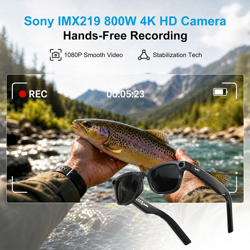 IMIKI Ai Smart Glasses 4K 800W - Smart Glasses Lens review and price
