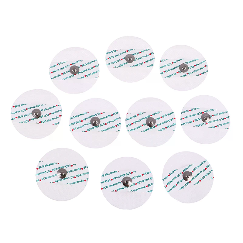 10pcs Non-Woven ECG Electrode  - Ecg Patch Monitor review and price