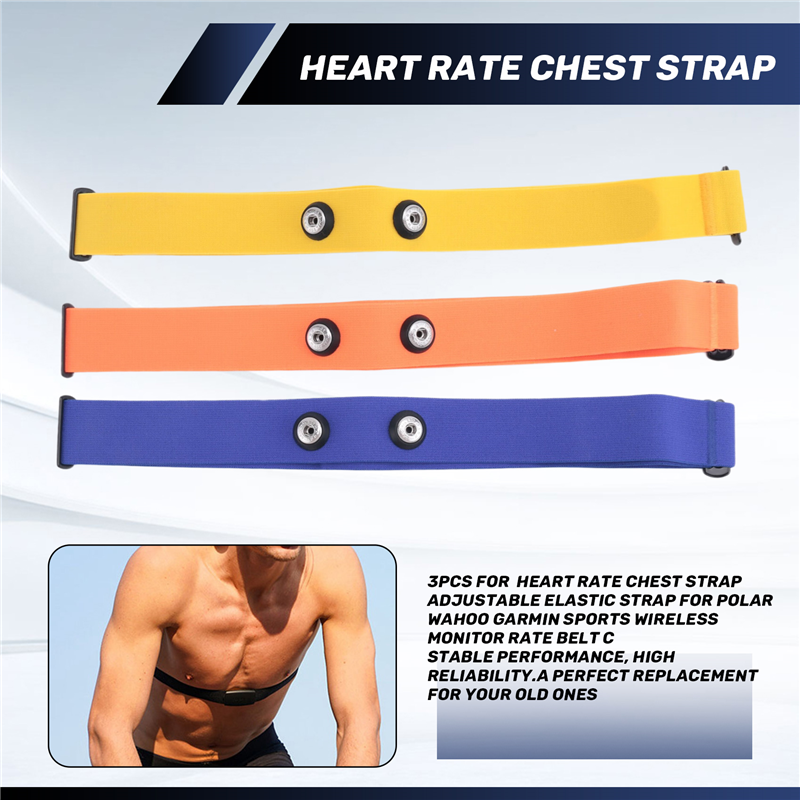 ABHS-3Pcs For Magene Heart Rat - Breath Rate Monitor review and price