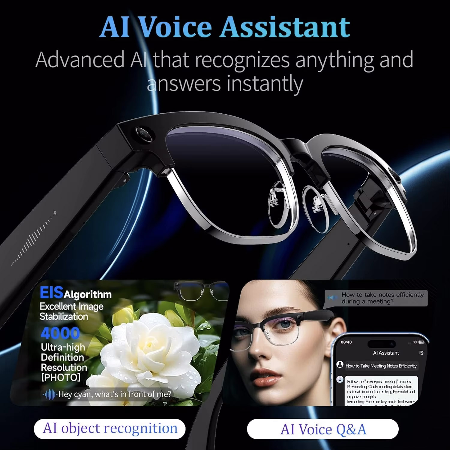 2026 World Premiere 4K HD Came - Smart Glasses Lens review and price