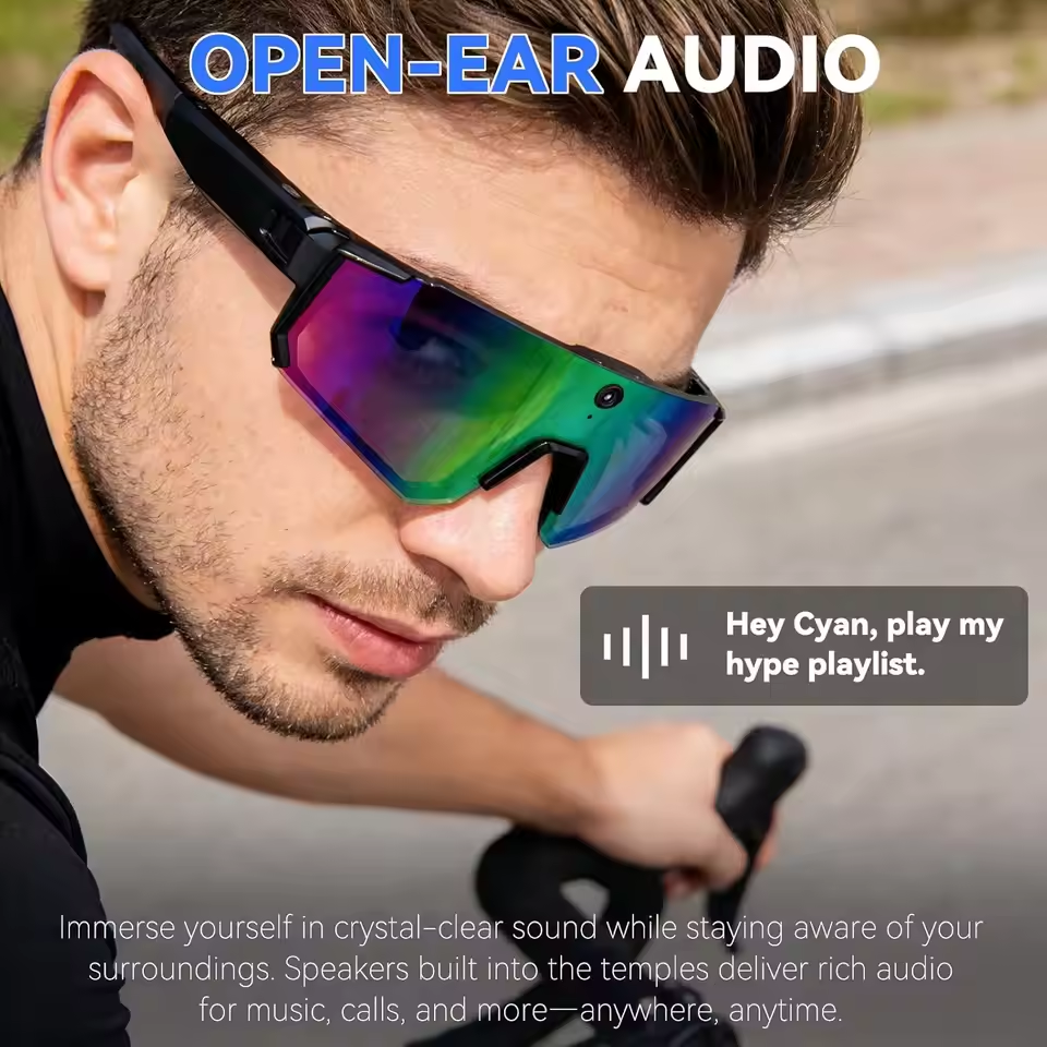 Smart AI Camera Glasses 1200P  - Smart Glasses Lens review and price