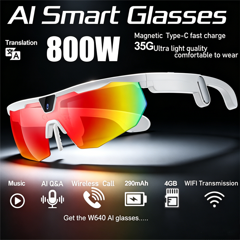 BT Cycling Sunglasses AI Voice - Smart Glasses Lens review and price