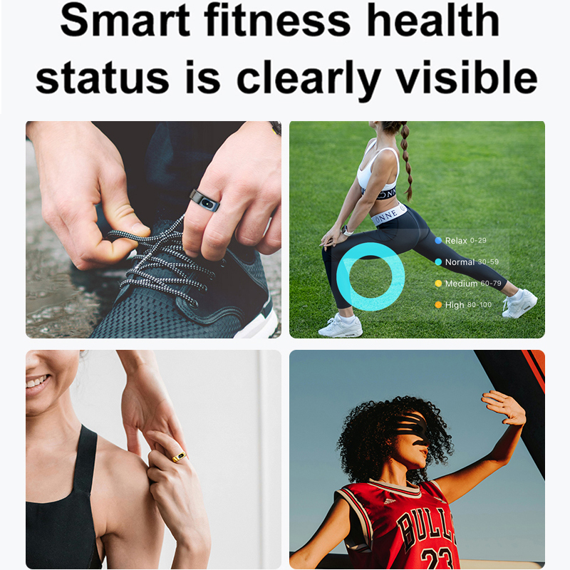 Smart Ring Men Women with Char - Temperature Ring Skin review and price