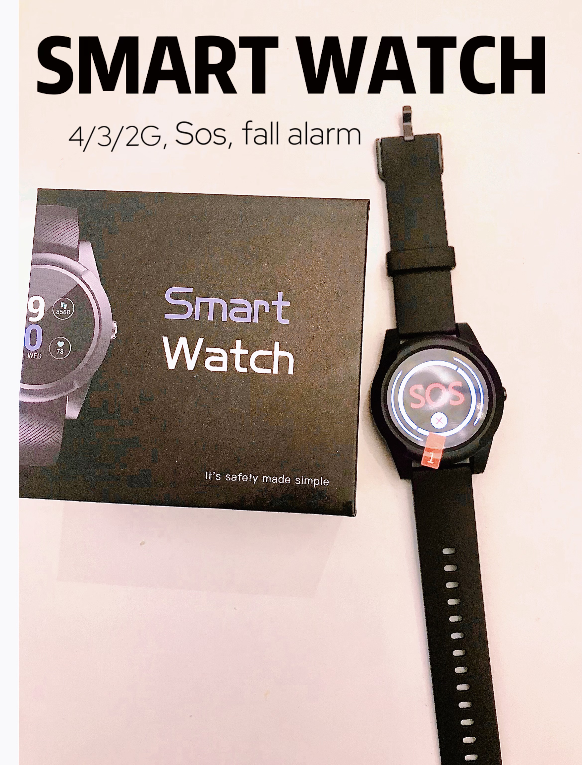 Singapore Seniors Phone Plan E - Fall Detection Watch review and price