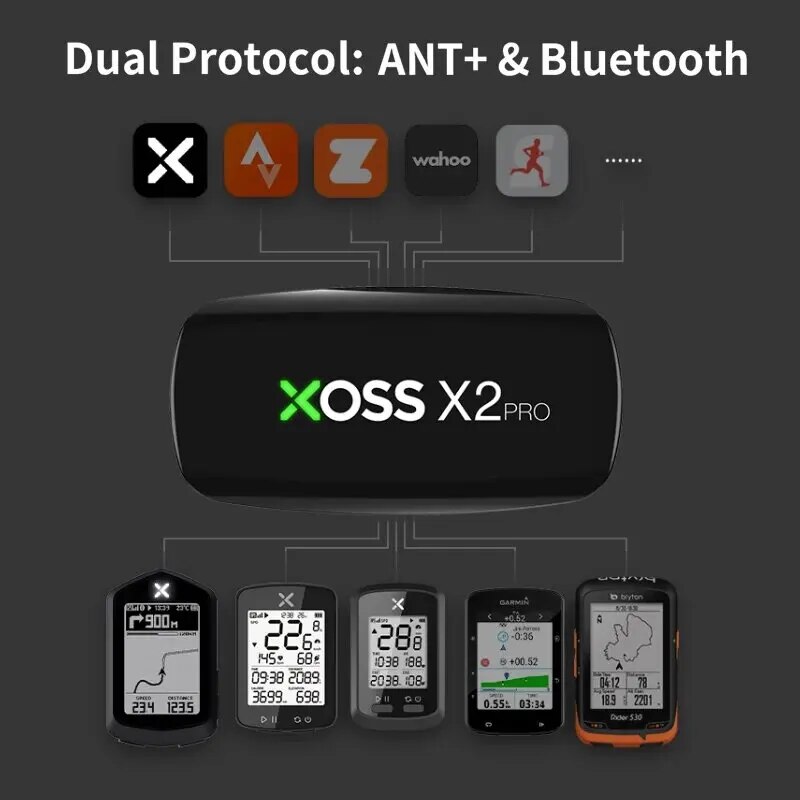 XOSS X2 Pro Chest Strap Heart  - Breath Rate Monitor review and price