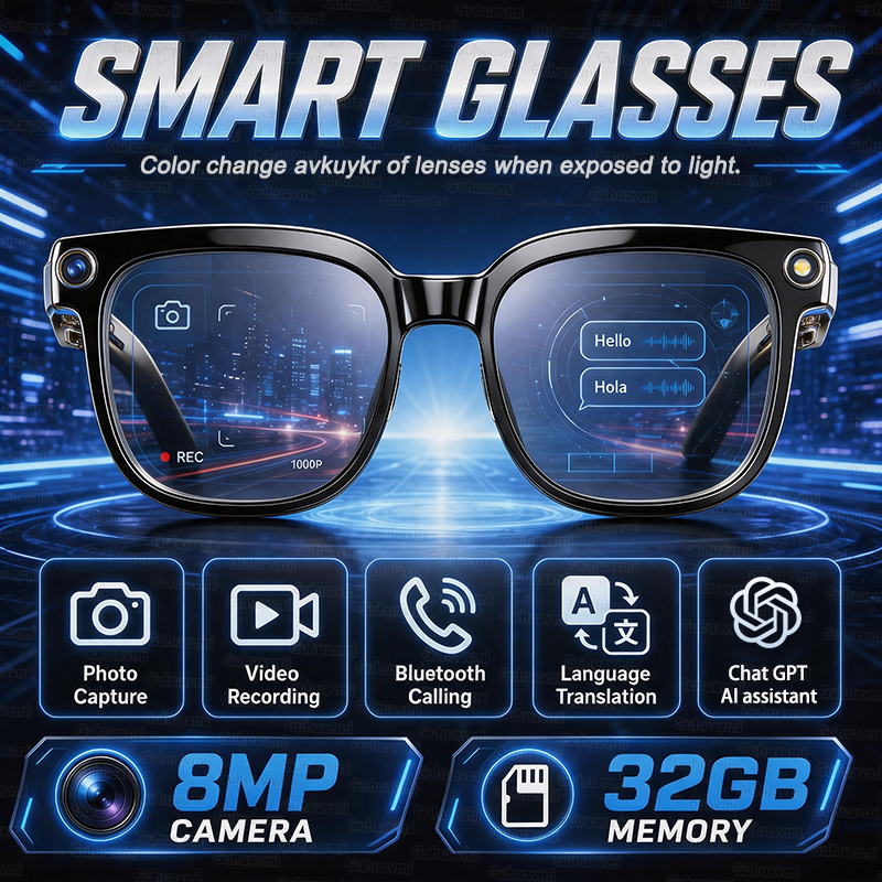 2026 HD AI Smart Glasses 32GB  - Smart Glasses Lens review and price