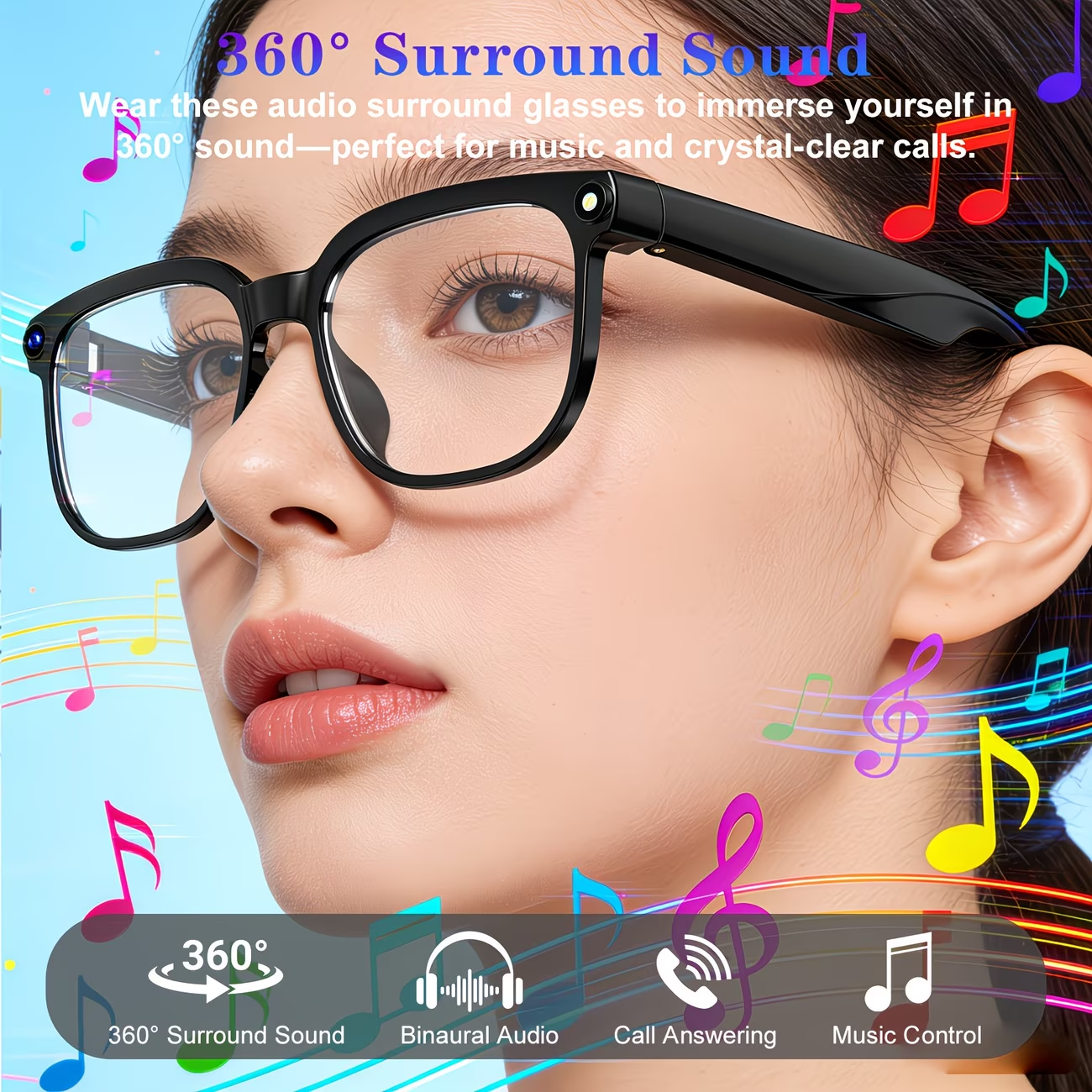 2026 HD AI Smart Glasses 32GB  - Smart Glasses Lens review and price