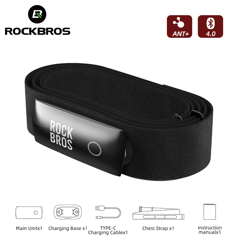 ROCKBROS H828 Heart Rate Senso - Breath Rate Monitor review and price