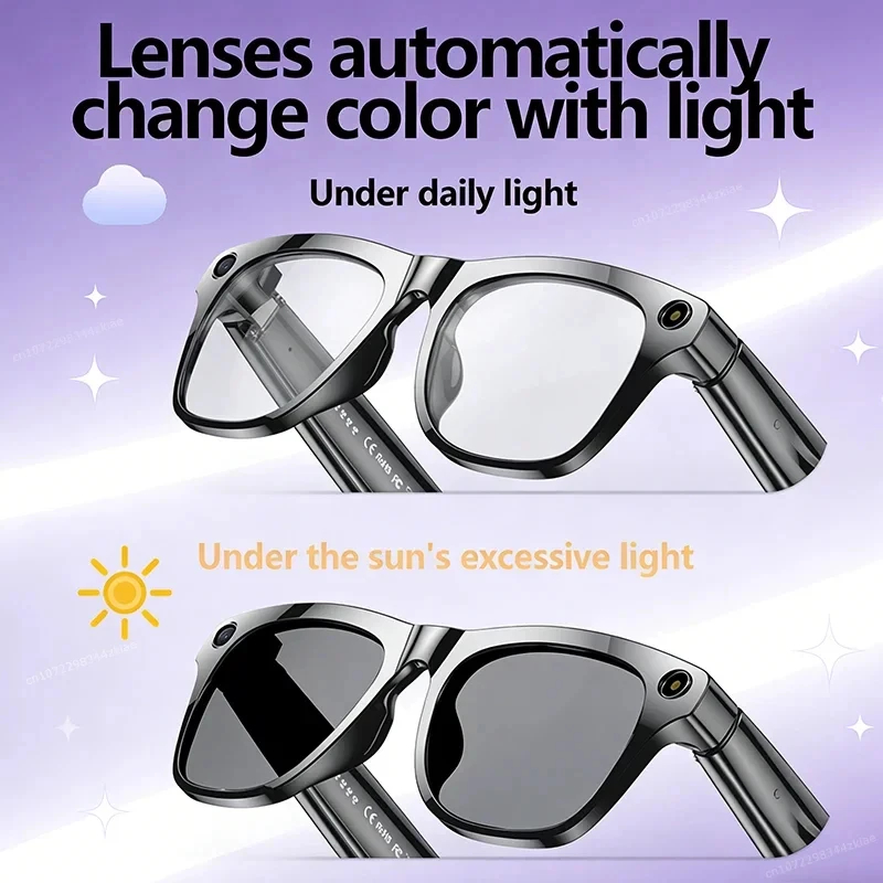 8K AI Smart Glasses Bluetooth  - Smart Glasses Lens review and price