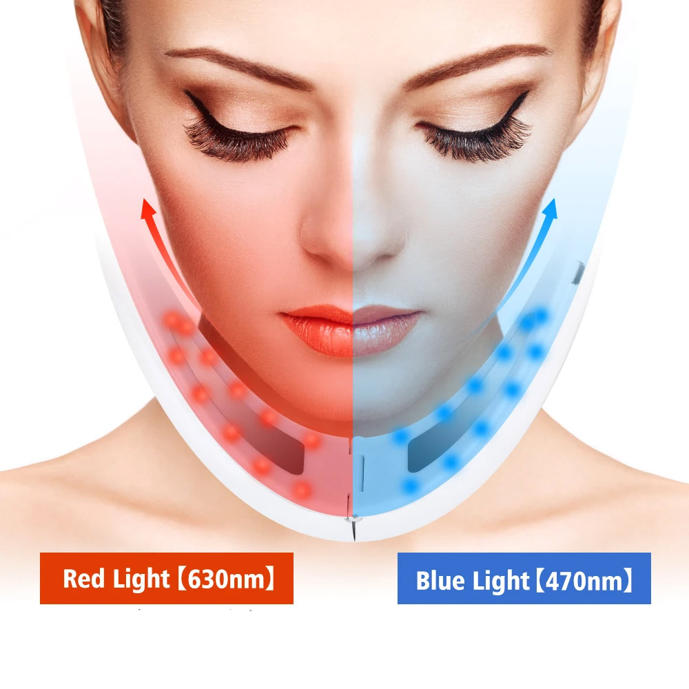 EMS V Shape Lift Belt Facial L - Galvanic Skin Sensor review and price